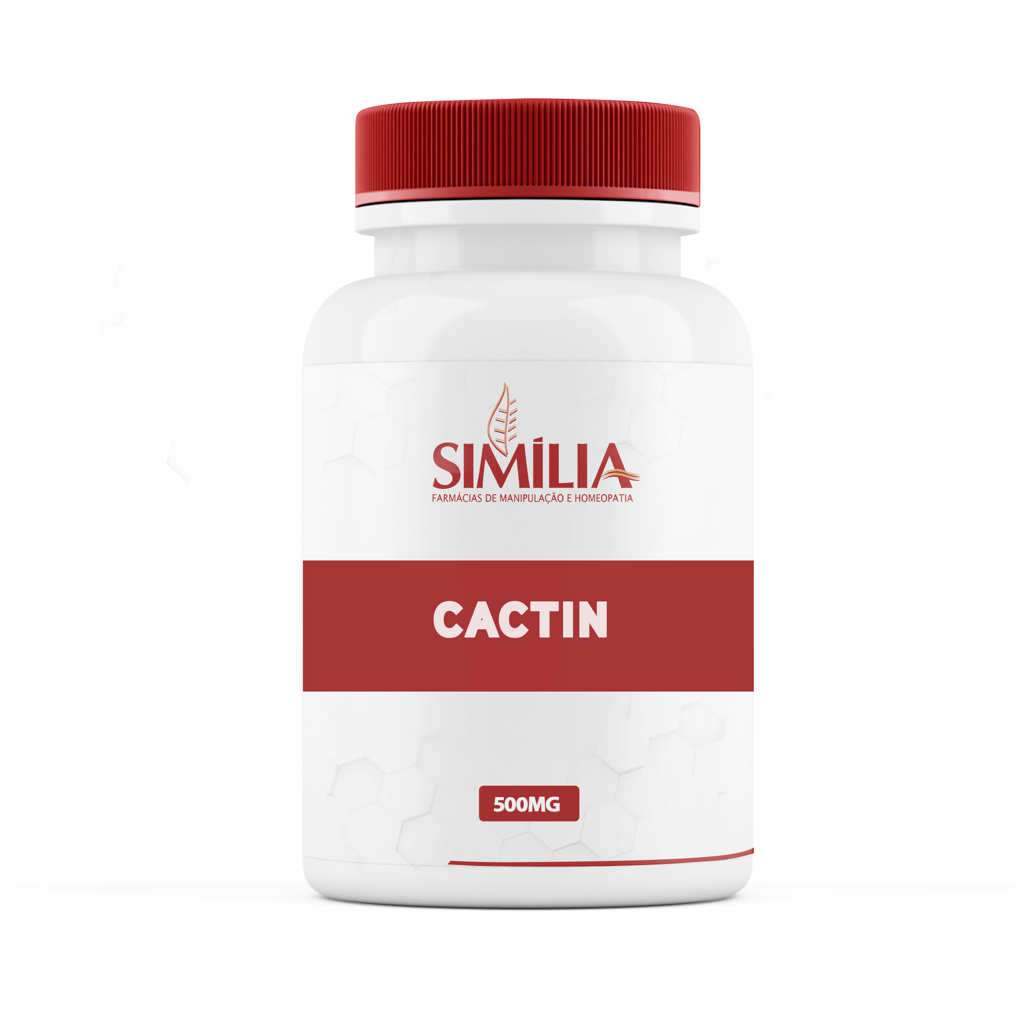 Cactin - Drenagem linfática -  500mg com selo de autenticidade  60 Cápsulas