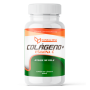 Colágeno + Vitamina C - 100 Cápsulas