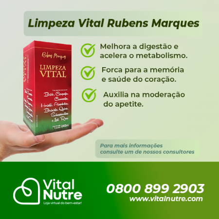 Limpeza Vital - 240ML - Rubens Marques