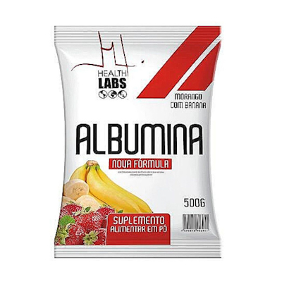 Albumina - 500g - Health Labs - MOR/BANANA