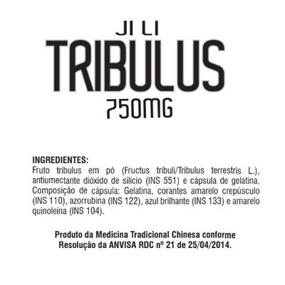 Tribulus Terrestris 750mg - 120 Cápsulas - Health Labs