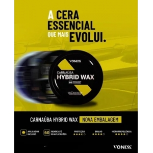 Cera de Carnaúba Hybrid Wax 240g Vonixx