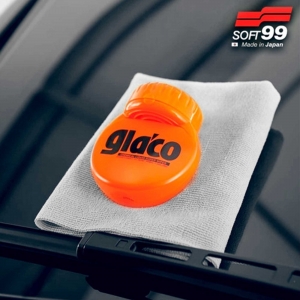 Kit Glaco Roll on Cleaner 120ml + Glaco Washer 220ml Soft99