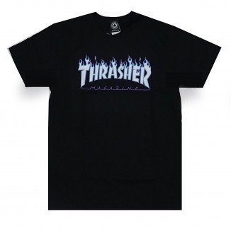 Camiseta Thrasher Logo Sky