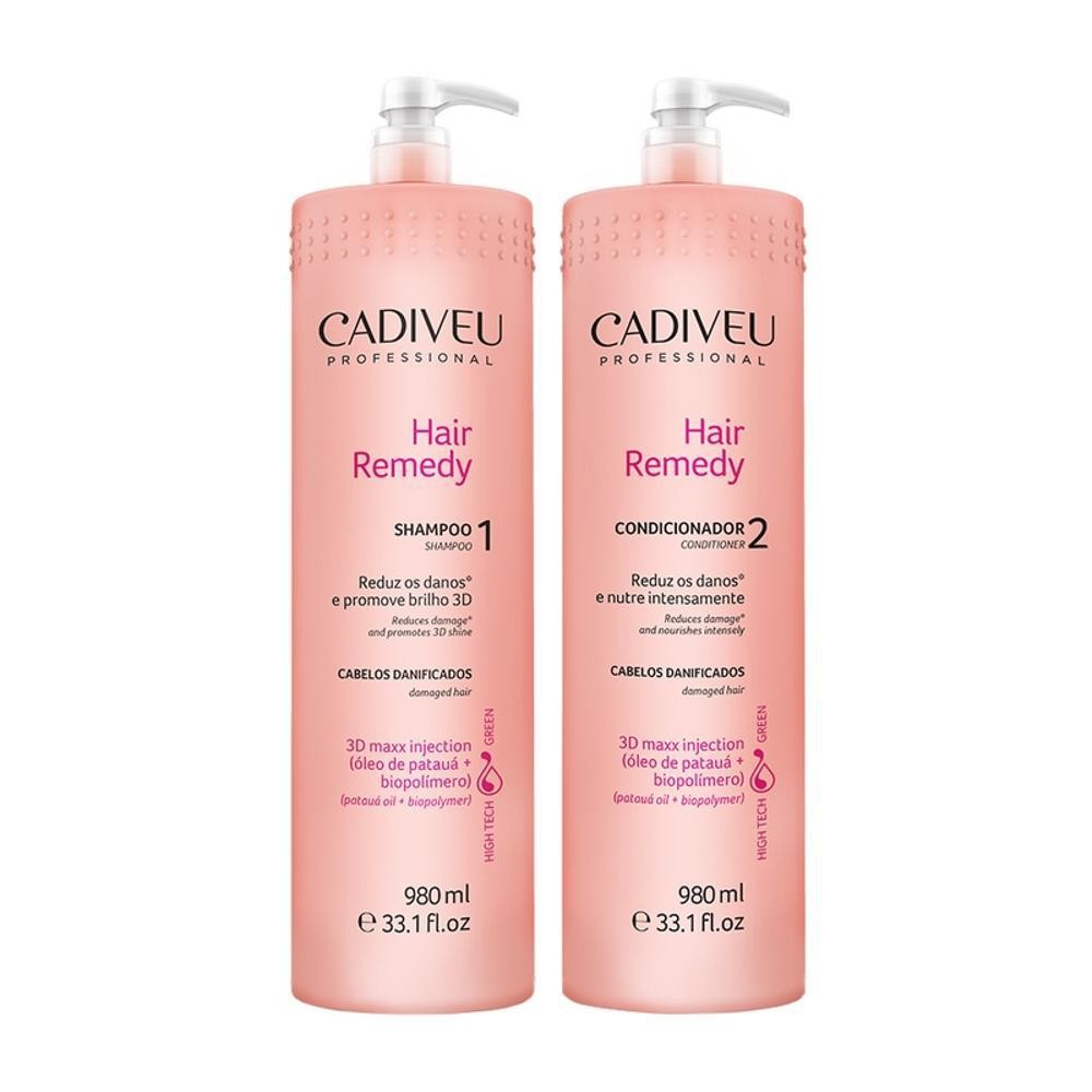 Cadiveu Hair Remedy Kit Duo Profissional 2x980ml - P