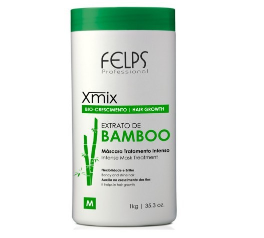 Felps Profissional Xmix Máscara Tratamento Extrato de Bamboo 1Kg