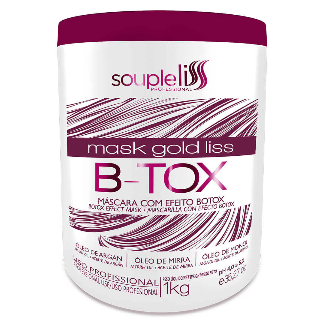 Souple Liss B-Tox Mask Gold Liss 1kg