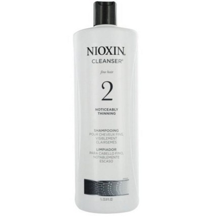 Wella Nioxin System 2 Cleanser Fine Hair Shampoo 1L