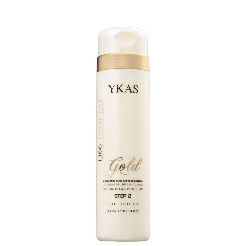 Ykas Liss Treatment Gold Step 2 - Redutor de Volume 300ml