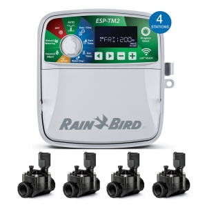 Controlador Rain Bird ESP-TM2 4 Estações Outdoor 230v + 4x 100hv