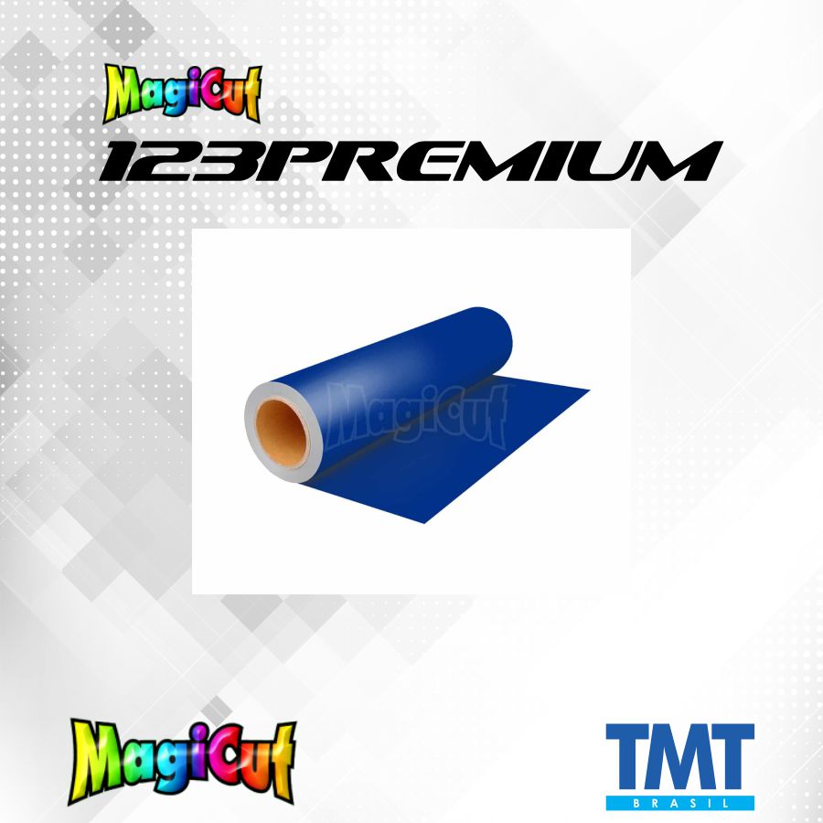 MagiCut 123Premium Azul Real - Rolo com 50cm x 25mts;
