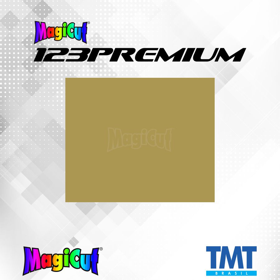 MagiCut 123Premium Dourado - 1 metro (linear) 50x100cm