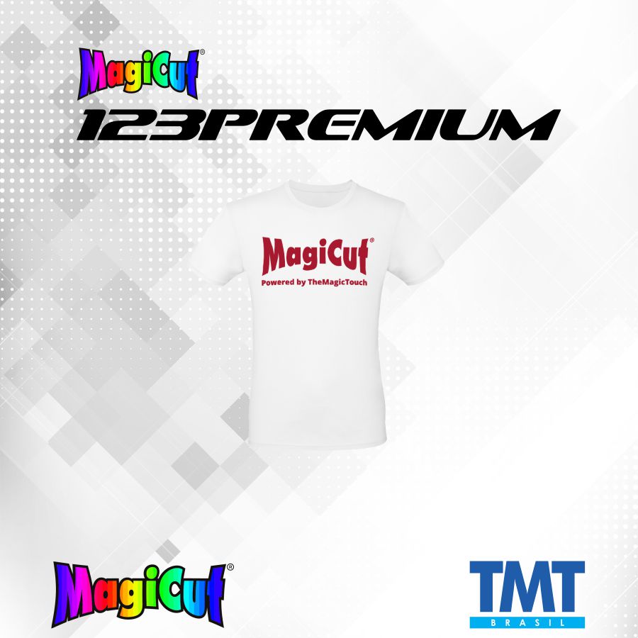 MagiCut 123Premium Vermelho - 1 metro (linear) 50x100cm