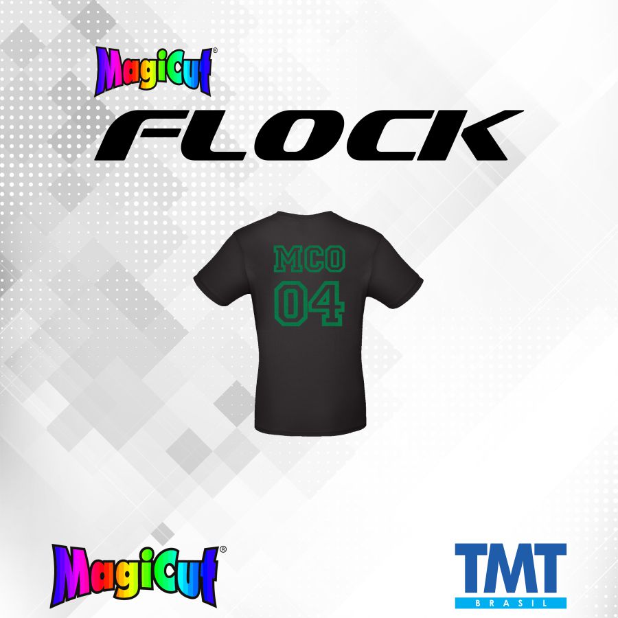MagiCut Flock Verde - 1 metro (linear) 50x100cm