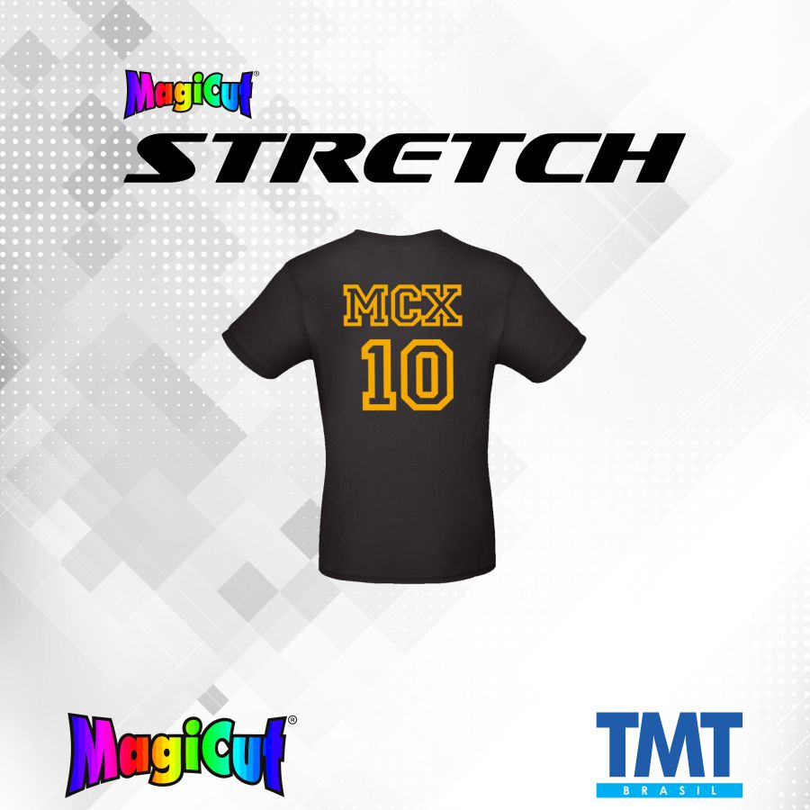 MagiCut Stretch Amarelo - 1 metro (Linear) 50x100cm