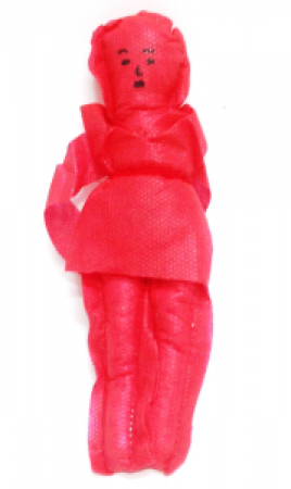 Boneco de Pano - Homem Vermelho 