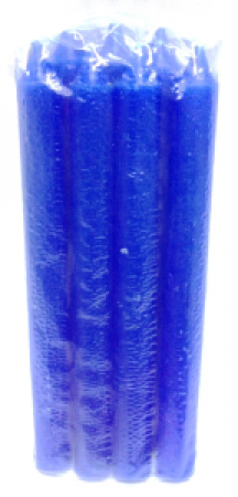 Vela Palito Maço 22mm - Azul Escuro