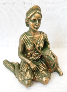 Estátua em Resina - Deusa Diana 9cm