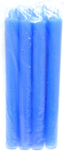 Vela Palito Maço 22mm - Azul Claro