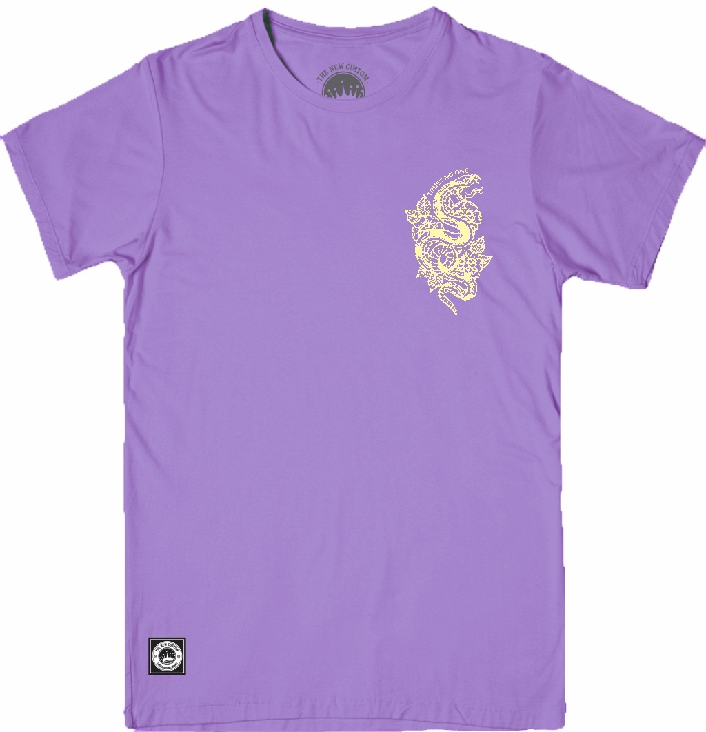 Camiseta The New Custom Snake  Purple