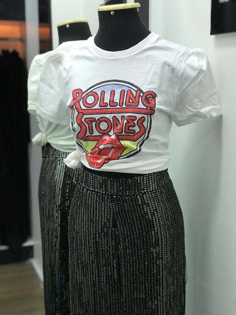 T-Shirt Rolling Stones Cloude Jeans