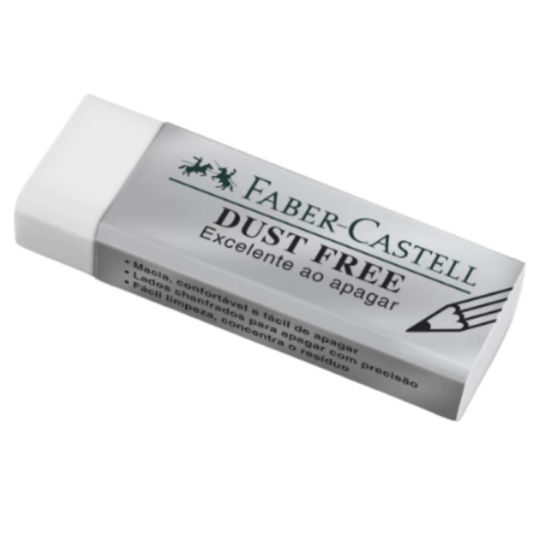 Borracha Dust Free  Excelente ao Apagar  | Faber Castell