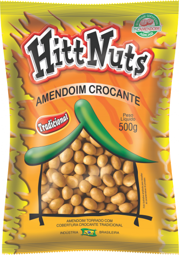 Amendoim Crocante Hitt Nuts Tradicional 500g