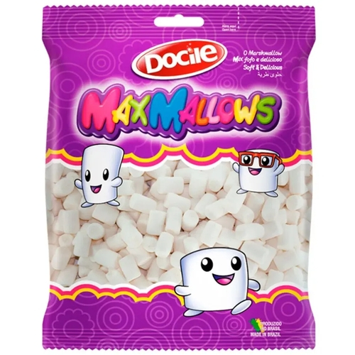 Marshmallow Mini Maxmallows Docile Branco 150g