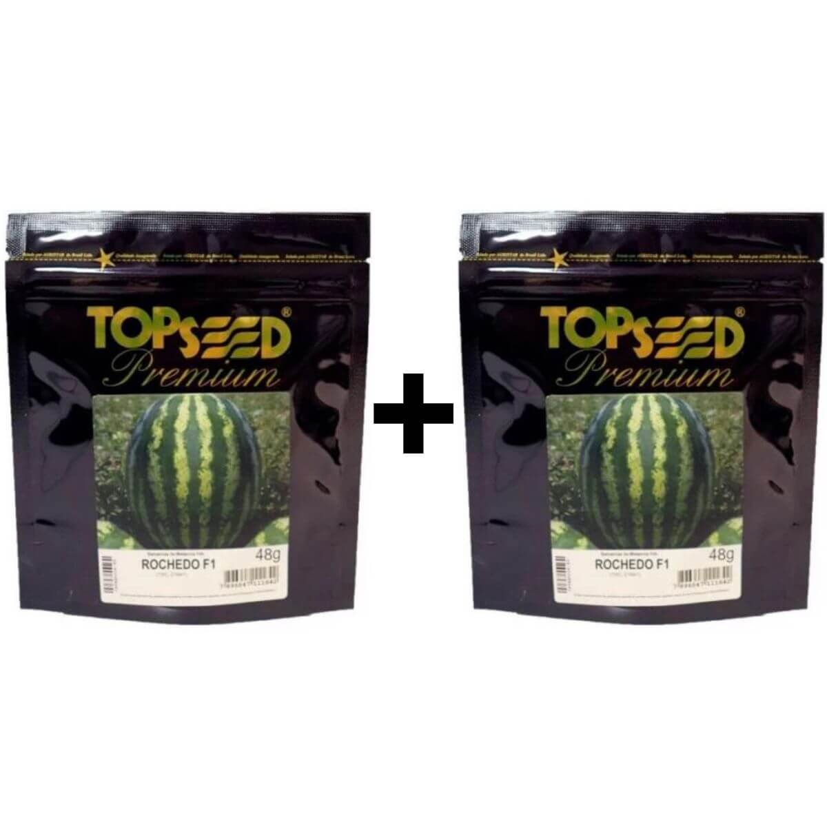 Kit c/ 2.000 sementes - Melancia Rochedo - Topseed