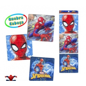 Coleção com 3 Quebra Cabeça 48 Peças Spider-Man - Marvel