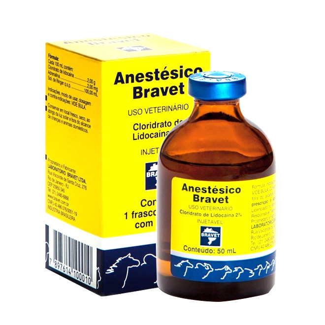 Anestésico Bravet - 50 mL