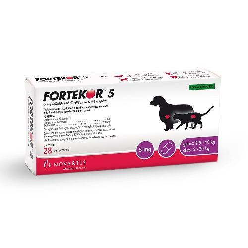Fortekor 5 - 28 comprimidos