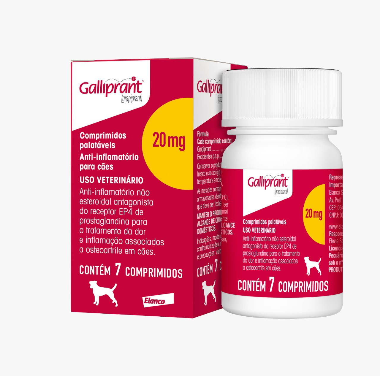 Galliprant antiinflamatório - 20mg