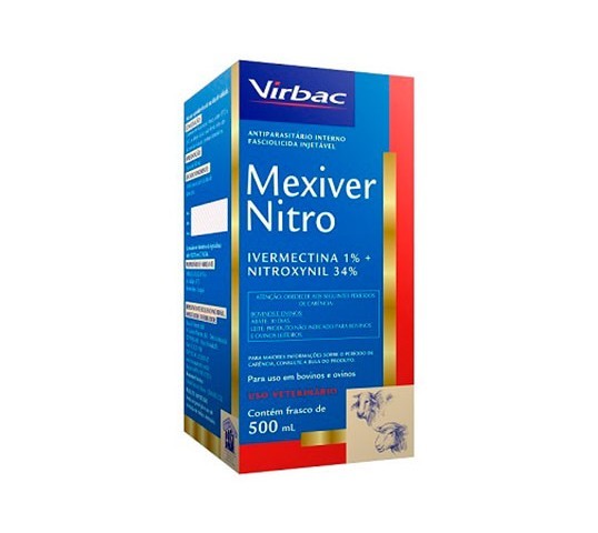 Mexiver Nitro Antiparasitário - 500ml