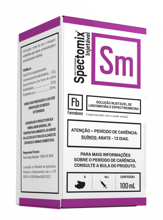 Spectomix Injetável Lincomicina - 100ml