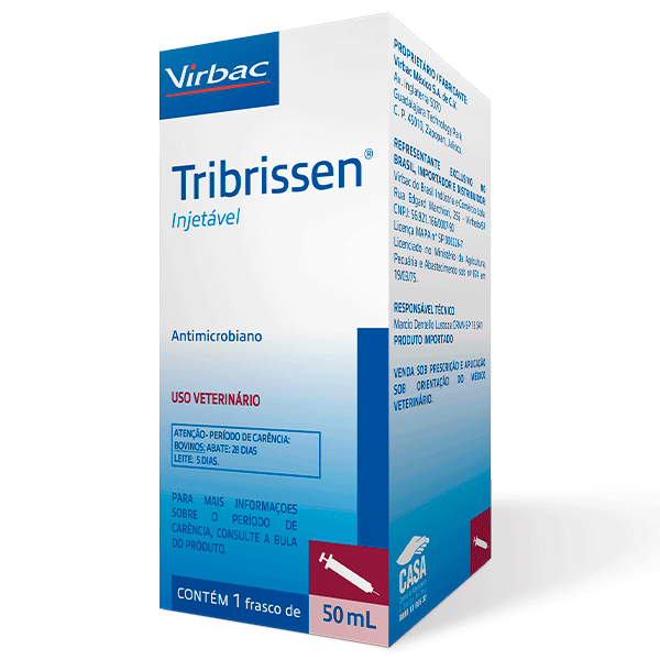 Tribrissen Trimetoprima - 50 mL ou 15 mL