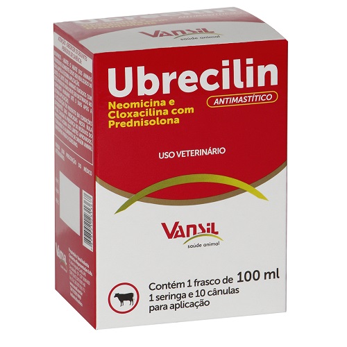 Ubrecilin Controle e Prevenção de mastites - 100ml