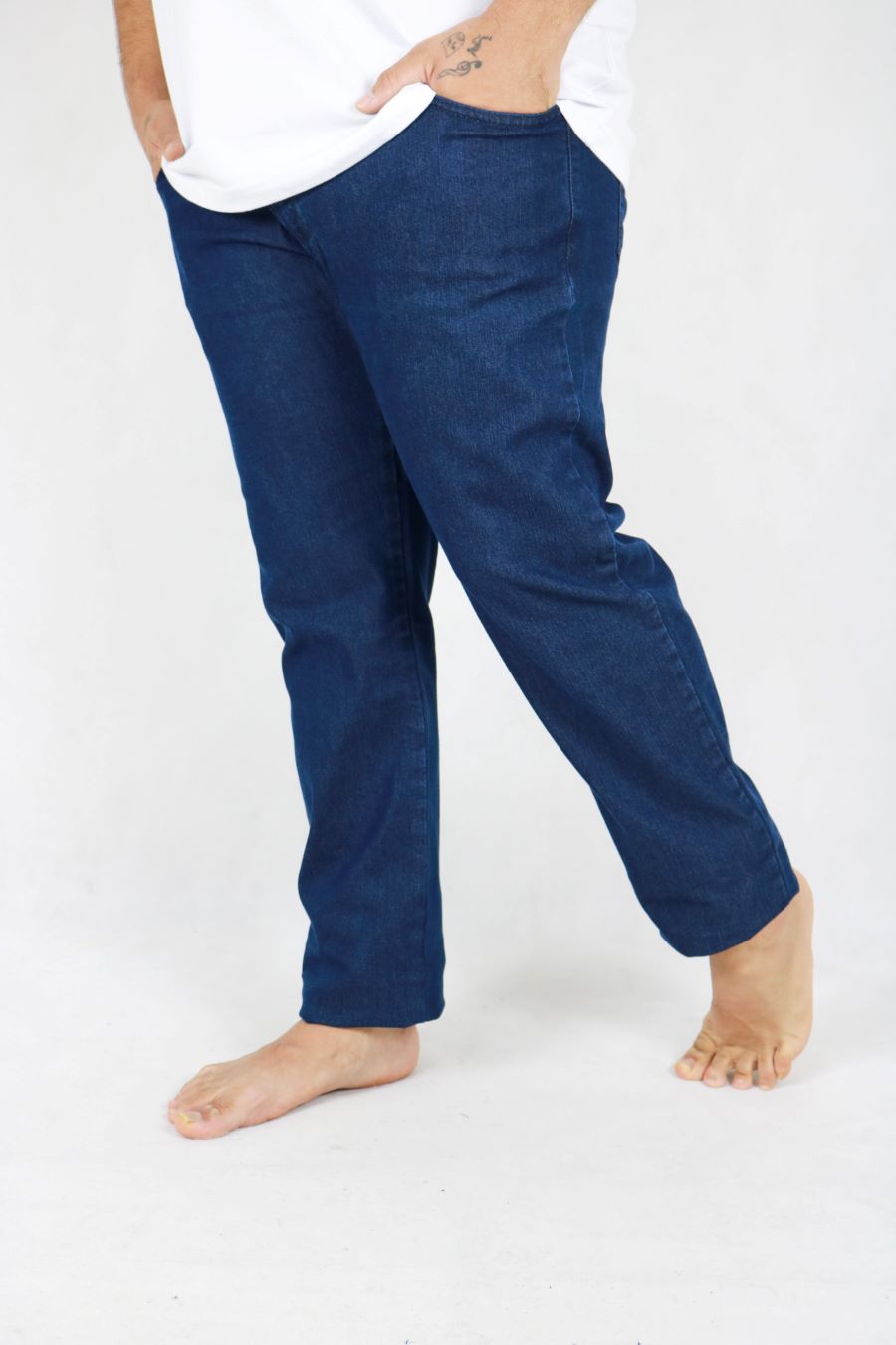 Calça Obeland jeans tradicional Plus Size