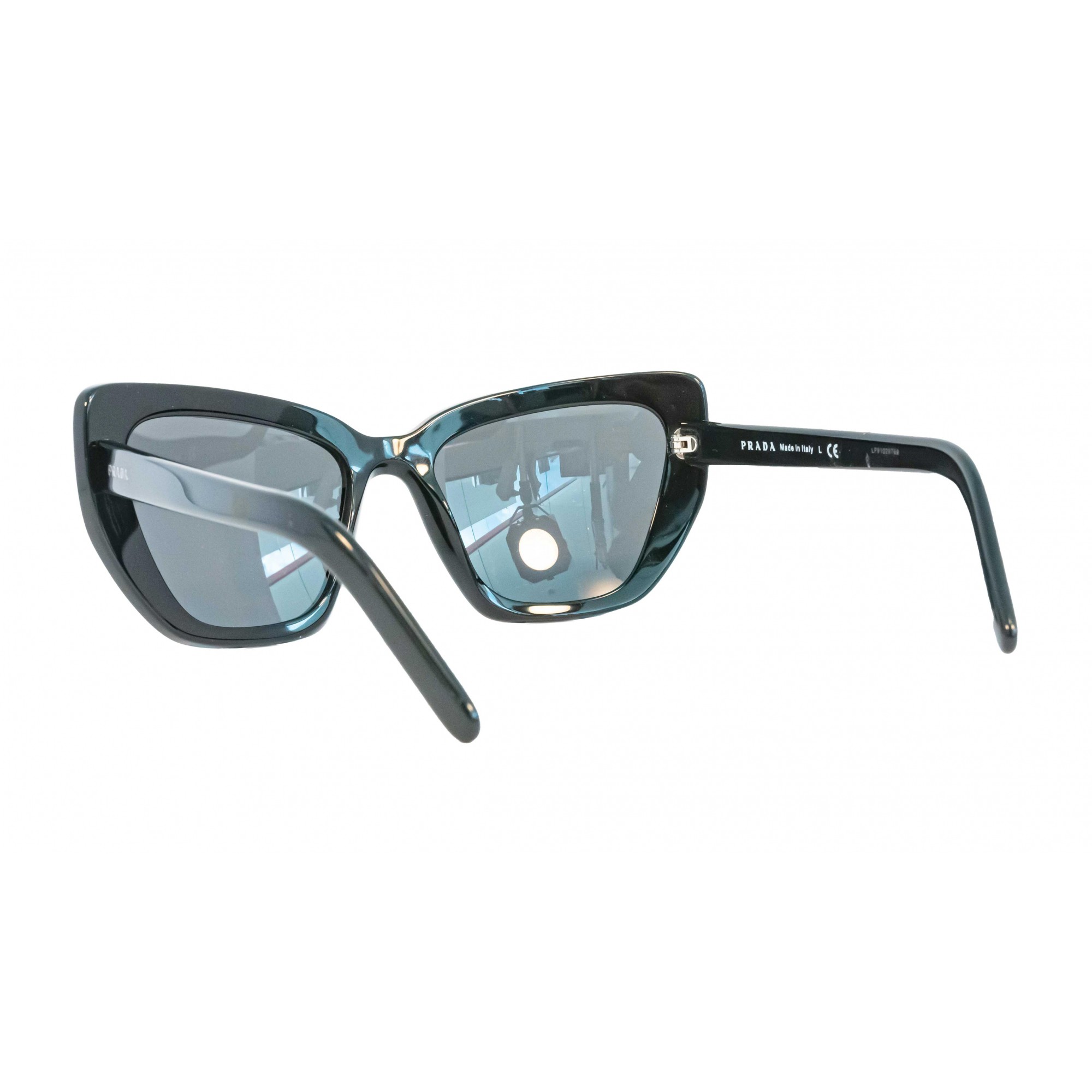 Óculos Prada Cat Eye Spr08v 1ab5s0 55 Preto