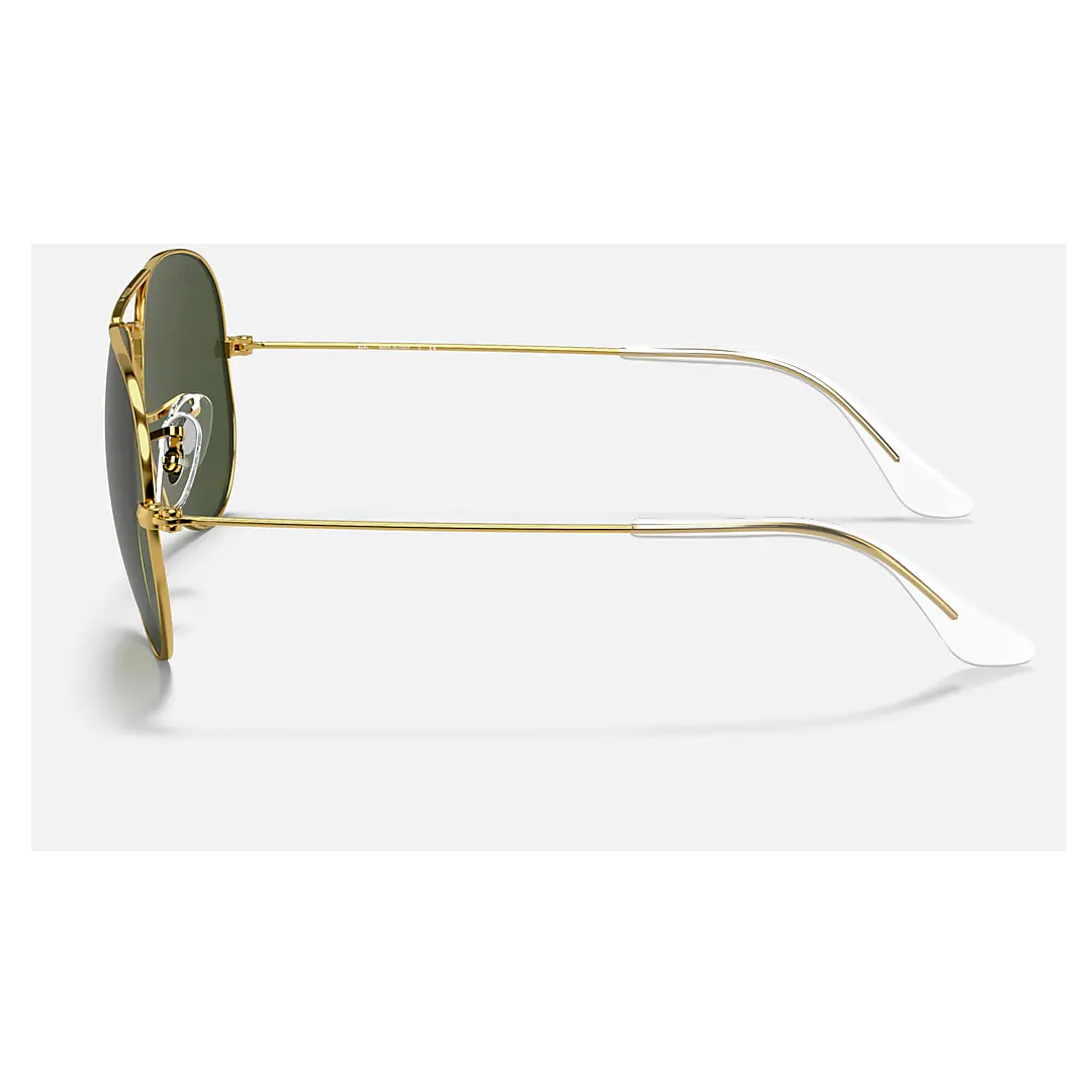 Óculos Ray Ban Aviador Polarizado RB3025L 00158 58 Dourado