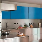 Adesivo para Móveis Brilhante Azul Indigo 0,50m