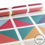 Adesivo Destacável Azulejo para Cozinha Triângulo Color