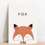 Placa Decorativa Escandinavo Fox