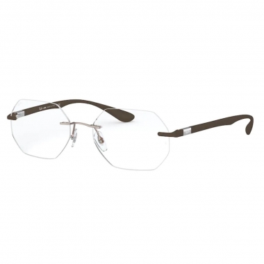 Óculos de RayBan Parafusado RX8765 53 - Cinza