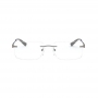 Óculos de Grau Armani Exchange AX1039 Metal Cinza Fosco