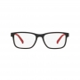 Óculos de Grau Arnette Mooca AN7168L Preto Fosco com Vermelho