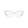 Óculos de Grau Feminino Grazi Gatinho GZ3057 Transparente com Nude