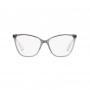 Óculos de Grau Feminino Grazi GZ3064 Cinza Translúcido Gatinho