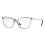 Óculos de Grau Feminino Grazi GZ3066 Azul Transparente Tamanho 51