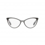Óculos de Grau Grazi GZ3073 Cinza com Preto Brilho Gatinho